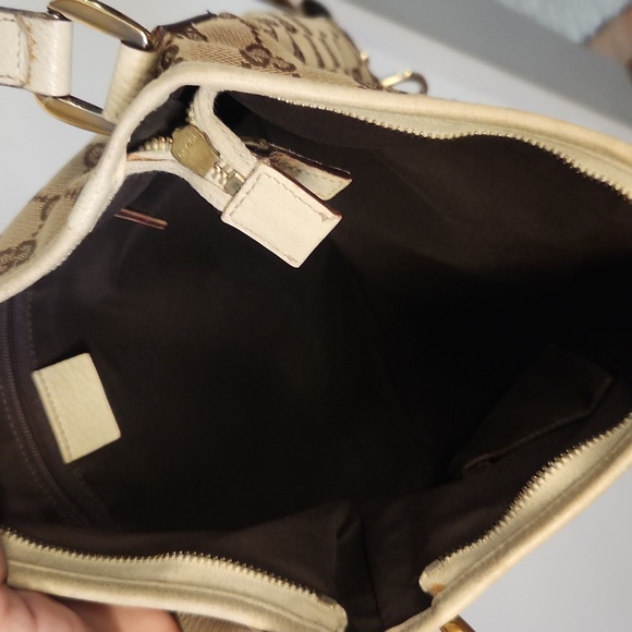 Gucci Crossbody Brown and Ivory - Picture 16 of 17